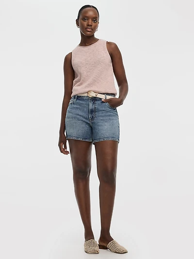 Short Mom en denim