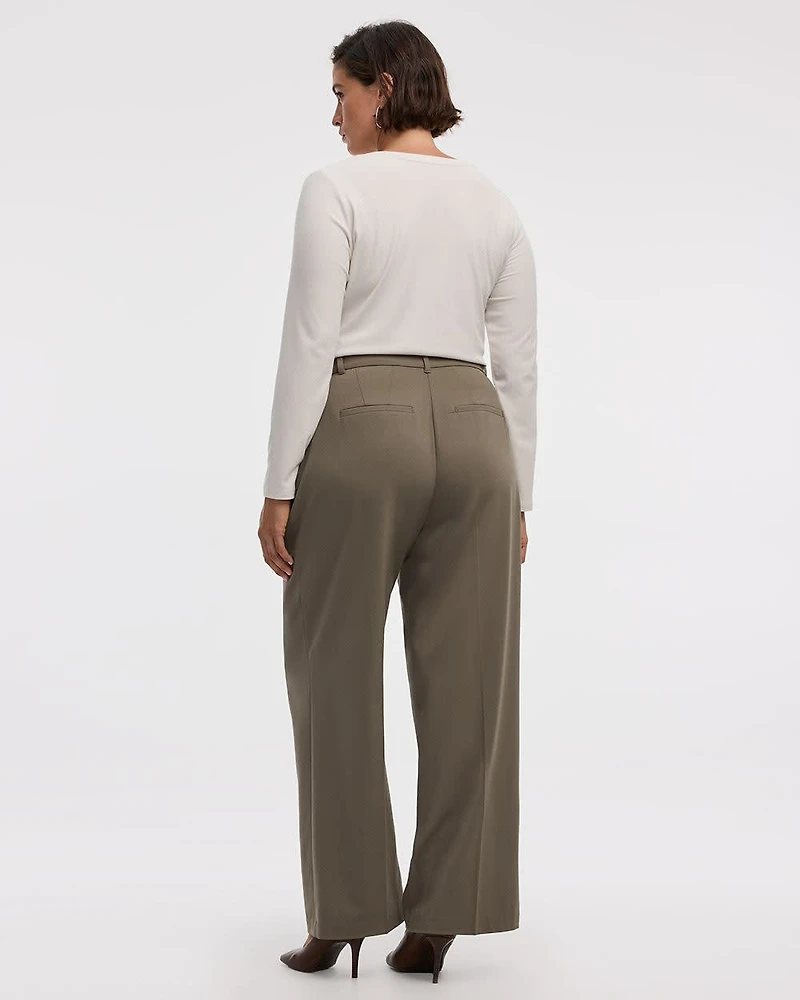 Wide-Leg High-Rise Pant - The Timeless Curvy Fit