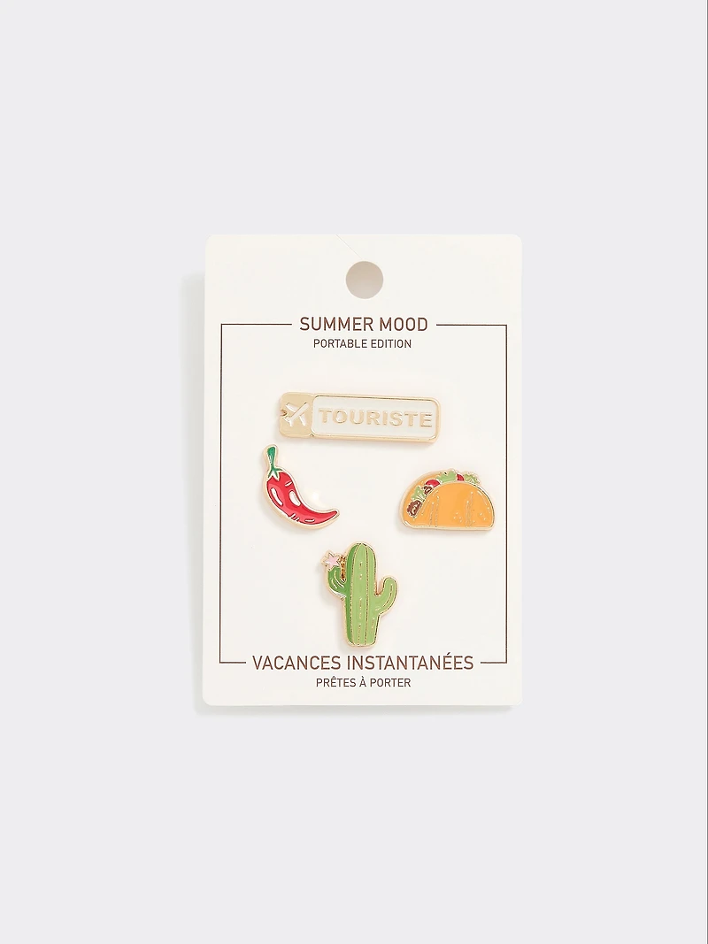 Pins souvenirs d'été