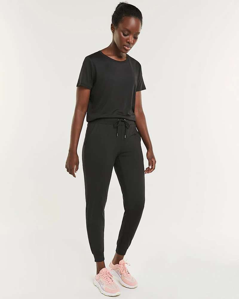 Short-Sleeve Crew-Neck Tee, Dry Lux Hyba Essentials