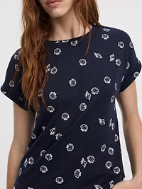 T-shirt à manches courtes et col rond