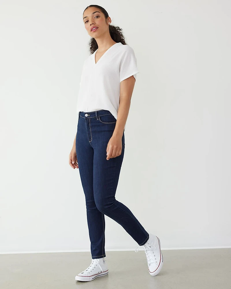 Skinny-Leg High-Rise Jean
