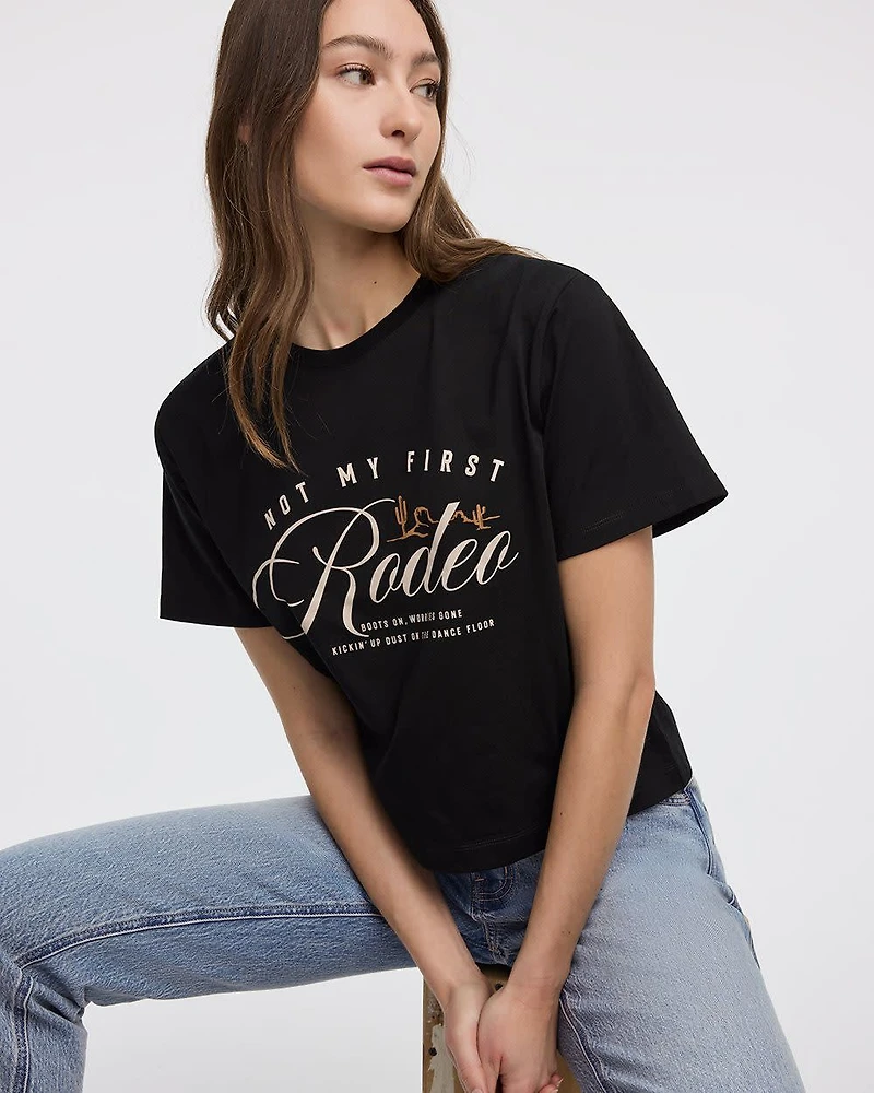 Crew-Neck Graphic T-Shirt