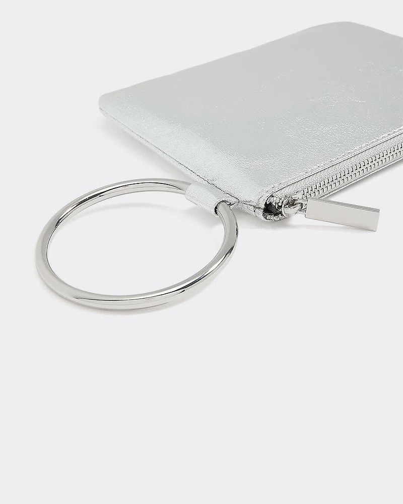 Faux Leather Card Holder