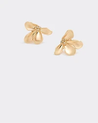 Half-Flower Earrings