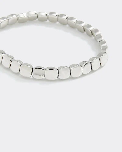 Square-Bead Bracelet