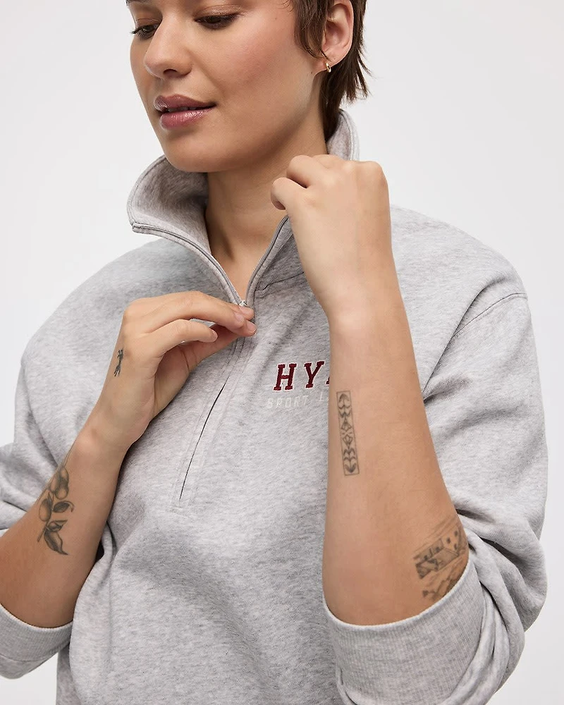 Pull à demi-zip - Hyba