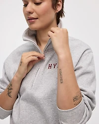 Pull à demi-zip - Hyba