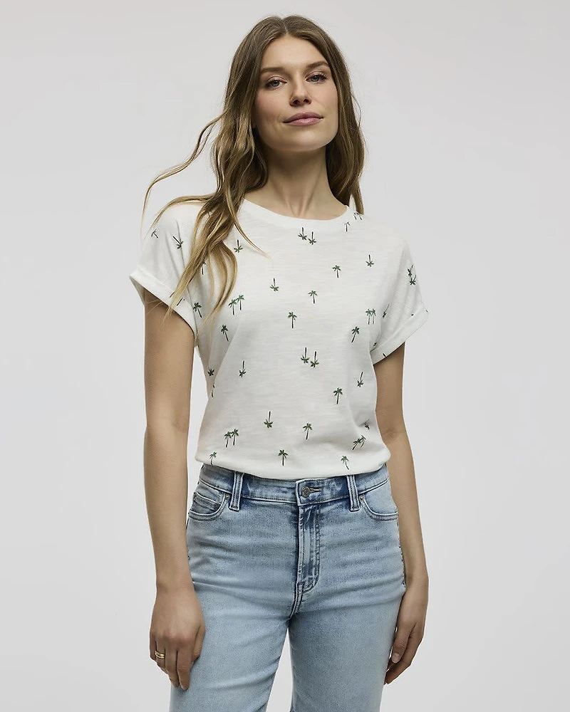 Short-Sleeve Crew-Neck Tee