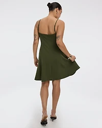 Sleeveless Buttoned-Down Dress