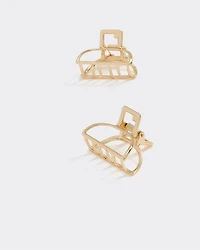 Pinces à cheveux en métal - Ens. de 2