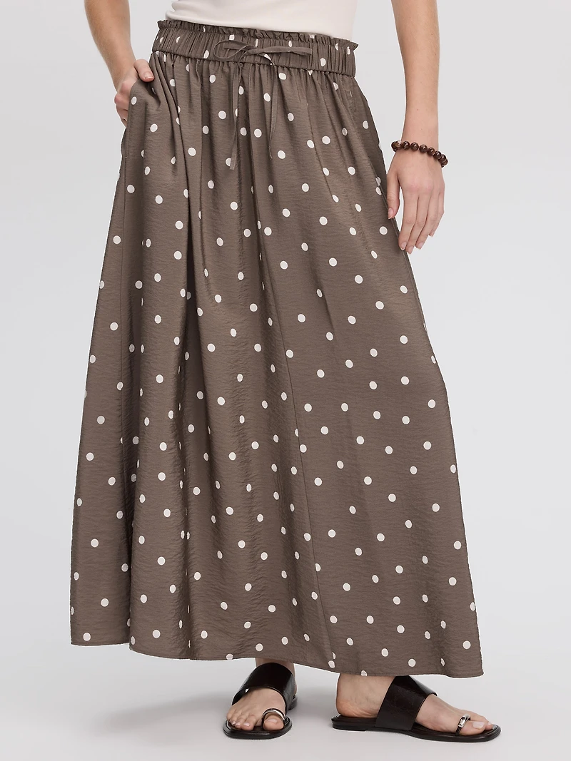 A-Line Maxi Skirt