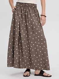 A-Line Maxi Skirt