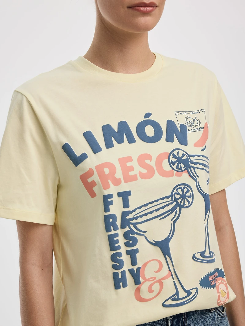 T-shirt à manches courtes et col rond