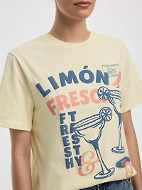 T-shirt à manches courtes et col rond