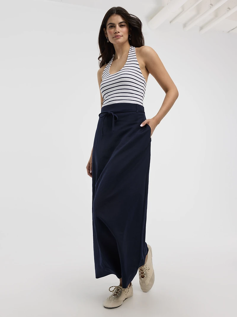Pull-On Maxi Skirt