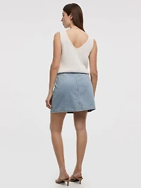 Mini Denim Skirt