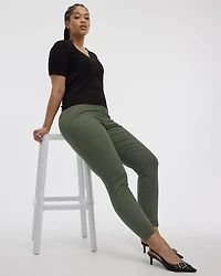 Slim-Leg High-Rise Ankle Pant - The Iconic (R)