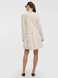 Long-Sleeve V-Neck Bolero