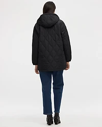 Manteau matelassé à capuchon amovible