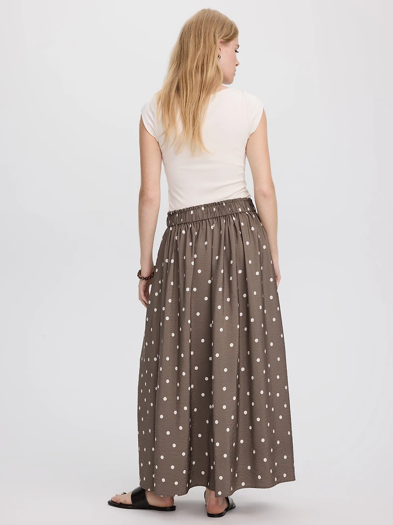 Jupe maxi en silhouette A