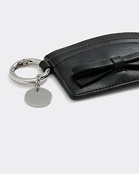 Faux Leather Card Holder
