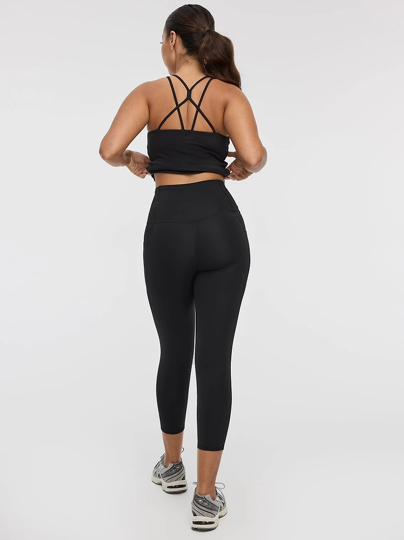 Legging capri avec poches
