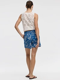 Knit Pull-On Short