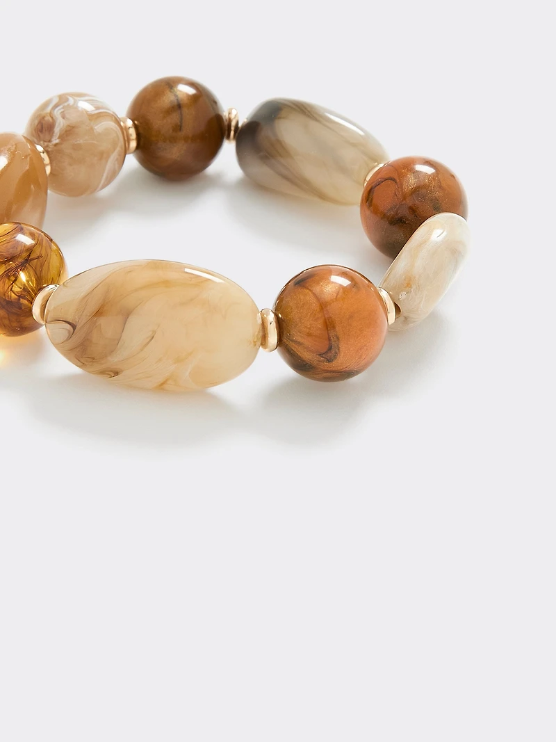 Bracelet en grosses billes