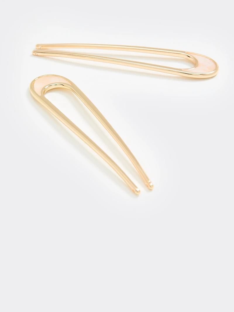 French Hair Pins - Set of 2