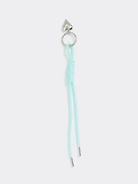 Cord Bag Charm with Heart