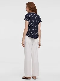 T-shirt à manches courtes et col rond