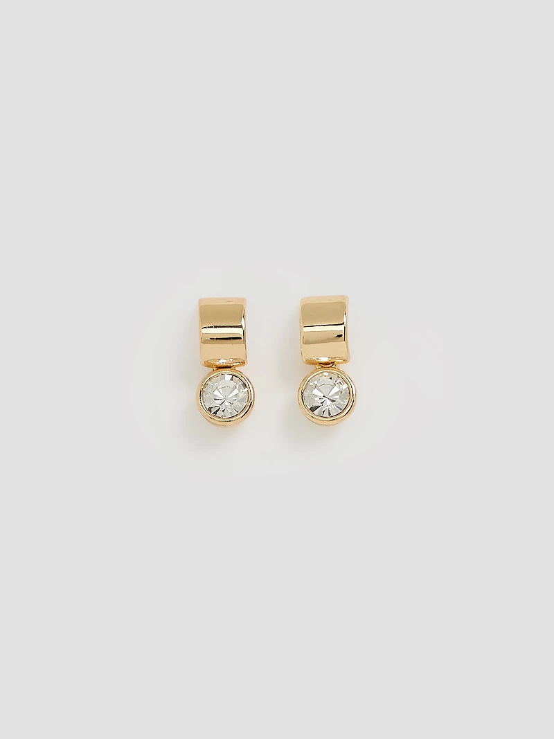 Earrings with Rhinestones