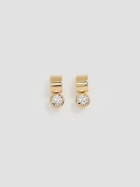 Earrings with Rhinestones