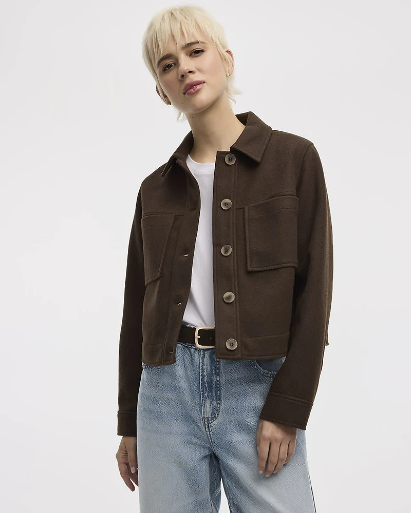 Short Shacket with Pockets