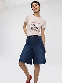 T-shirt à col rond - R Essentiels