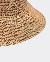 Straw Bucket Hat