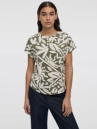 T-shirt à manches courtes et col rond