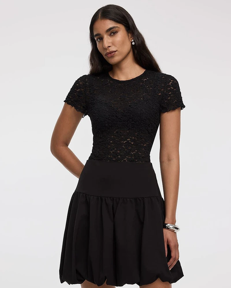 Bubble Miniskirt - The Timeless