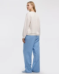 Straight-Leg Flannel Pyjama Pant