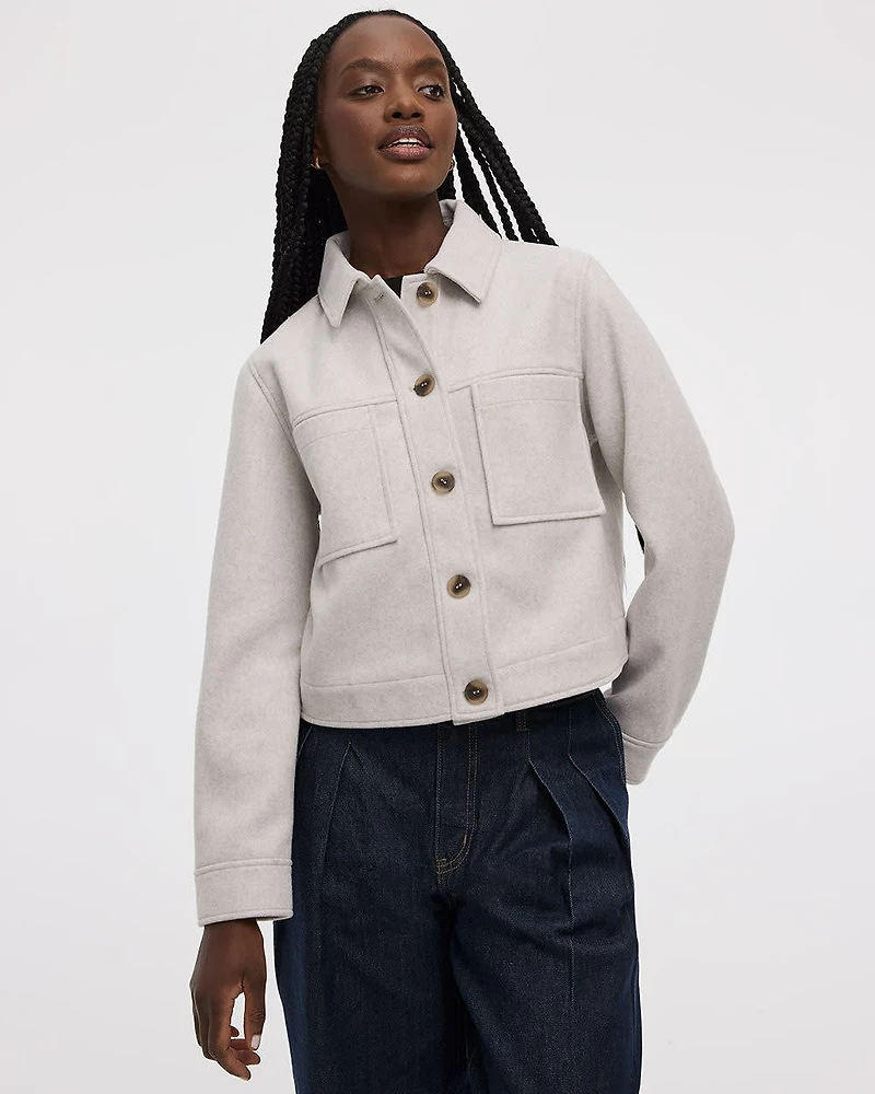 Short Shacket with Pockets