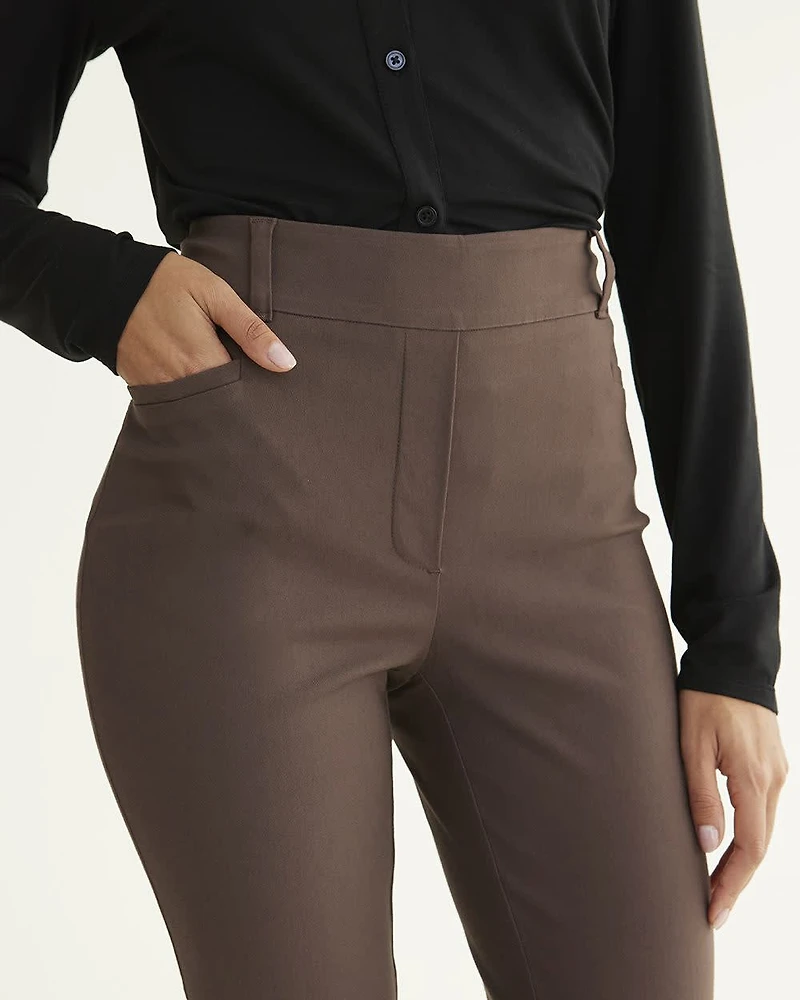 Slim-Leg High-Rise Ankle Pant - The Iconic (R) Tall