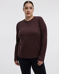 Long-Sleeve Crew-Neck T-Shirt - DRY-LUX (R) Hyba Essentials