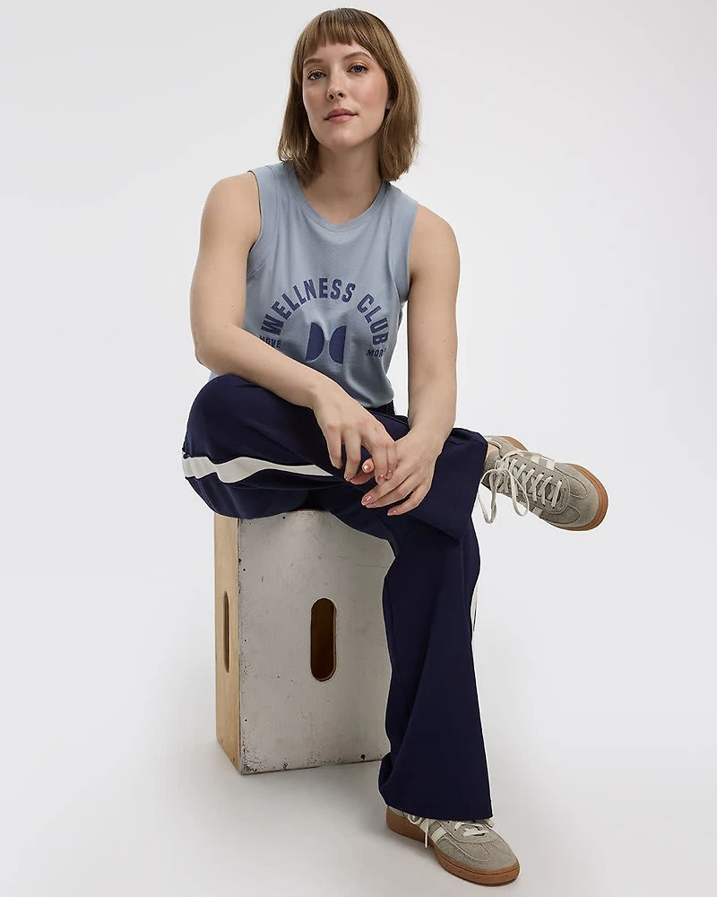 Crew-Neck Boxy Tank - Hyba