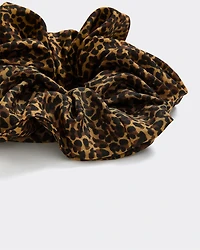 Chouchou à motif léopard