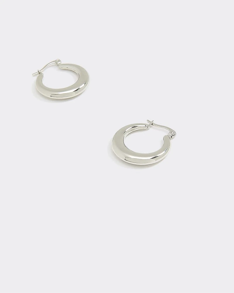 Stainless Steel Chunky Hoops