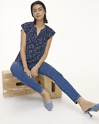 Pantalon legging en denim - R Essentials