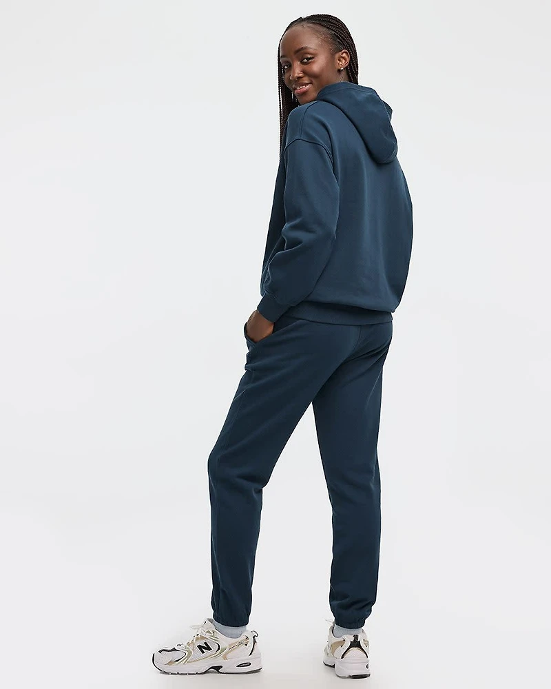 Pull à capuchon en French Terry