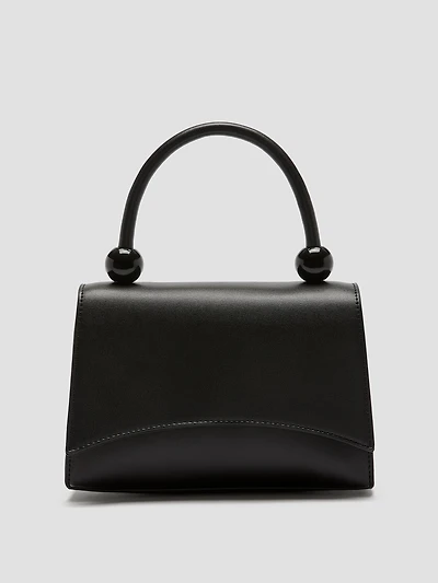 Sac à main structuré en faux cuir