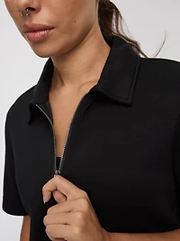 Polo à demi-zip manches courtes - HYLUX Hyba